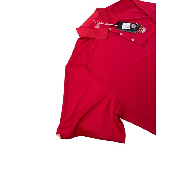 Nike Golf Tour 2014 ALl Stars Embroided Patch Mens Red Polo Shirt Sz XXL SKU 953 - Picture 2 of 12